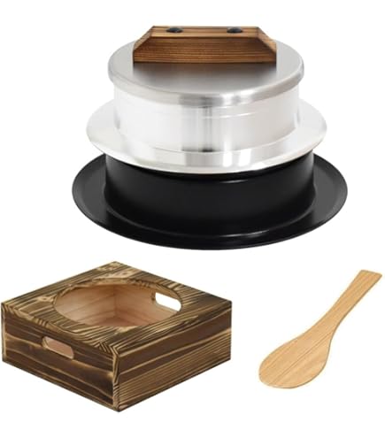 Amazon.co.jp: 山の工房村 半睡窯謹製炊飯釜 羽釜3合釜（白米2合、3